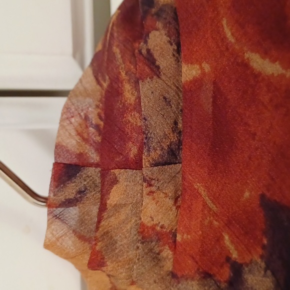 Ralph Lauren Scarf Draped-front, Lined Blouse. EUC - Picture 4 of 6